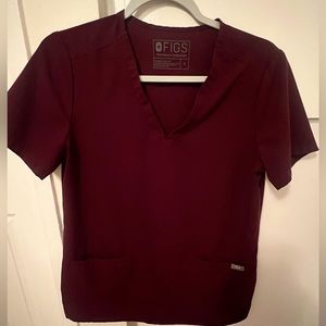 FIGS set- size small top, size small petite pants